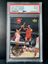 1995 Upper Deck ELECTRIC COURT #137 Michael Jordan PSA 9