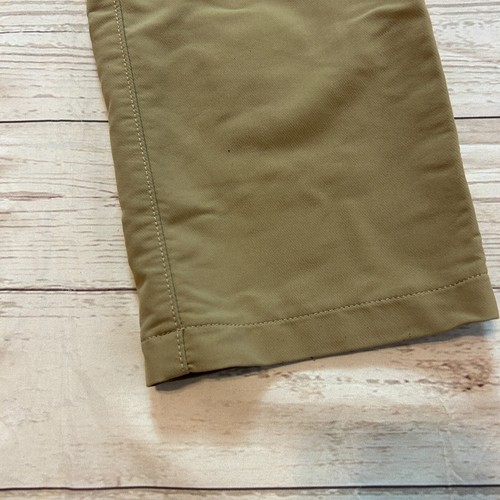 Under Amour Pants Brown Khakis Loose Fit Straight Leg Youth Medium - Picture 2 of 13