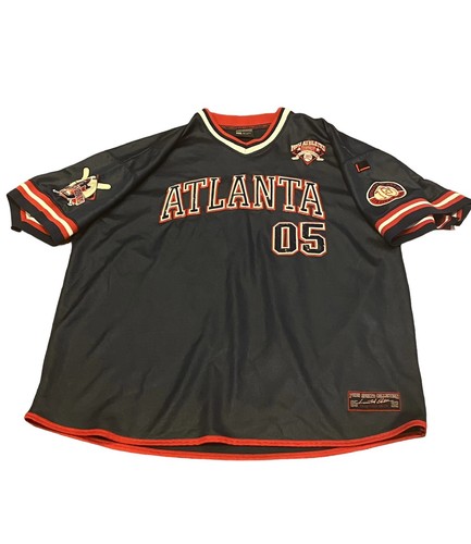 Vintage FUBU Atlanta 05 Jersey 1992 Limited Edition Black XXXL Men's Hip Hop Rap - Picture 2 of 11