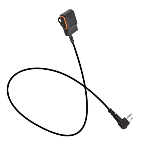 Klapa PTT z gniazdem 3,5 mm do Motorola CP200D CP100D R2 DEP450 Yaesu FT-65 FT-25 - Zdjęcie 1 z 4