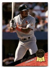Brian Jordan 1993 Leaf Baseball #229 St. Louis Cardinals
