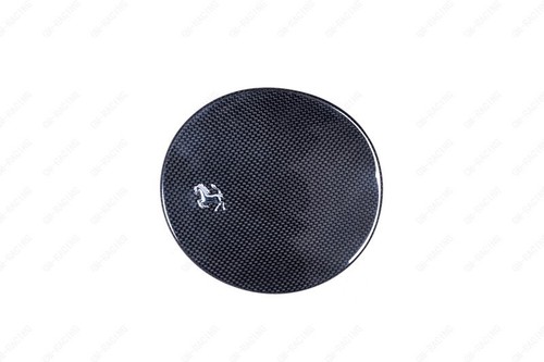 Dry Carbo Fuel Cap Replacement w/Logo Underboard For 17-20 Ferrari 812 Superfast - Picture 3 of 13