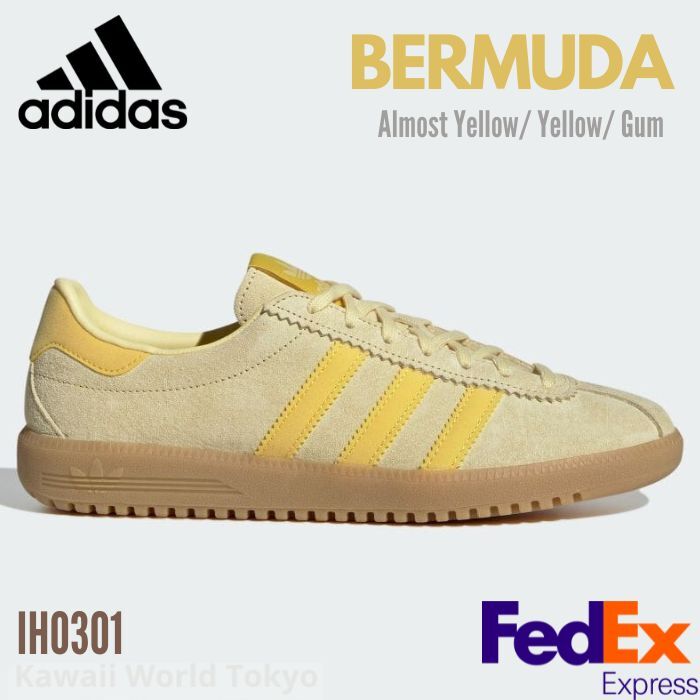 ★Adidas★ BERMUDA YELLOW IH0301 Adidas Originals BERMUDA Almost Yellow / Yellow / Gum IH0301