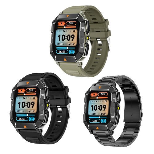 Smart Watch with Heart Rate Blood Oxygen Sleep Monitor Waterproof