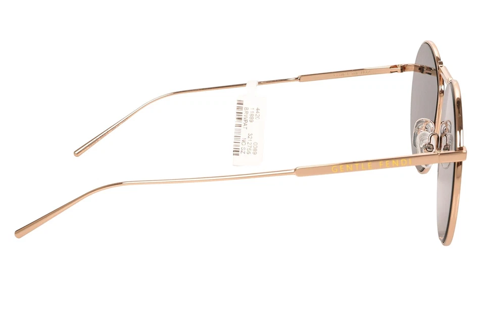 GAFAS DE SOL FENDI GENTILES #2 FF 0368S DDBAP ORO ROSA ESPEJADAS 59-16 con DEFECTO Foto 3 de 4