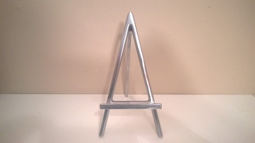 Tischaufsteller, Staffelei,Aluminium, Neu & OVP, Maße ca. 24cm hoch, 12cm breit - Bild 5 von 5