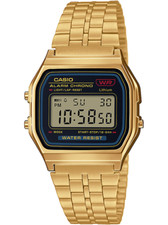 CASIO A159WGEA-1EF Collection Mens Watch 33mm 3 ATM