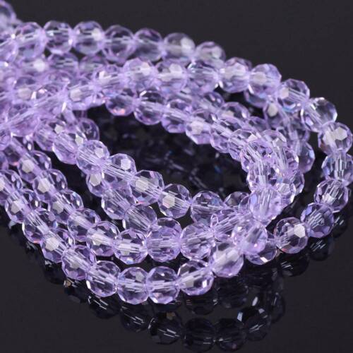 3mm 4mm 6mm 8mm Round 32 Facets Crystal Glass Loose Crafts Beads Wholesale Lot - 第 55/55 張圖片
