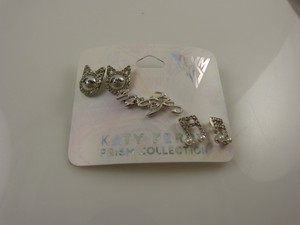 Katy-Perry-Prism-silver-tone-earrings-cat-music-note-and-katy-kitty