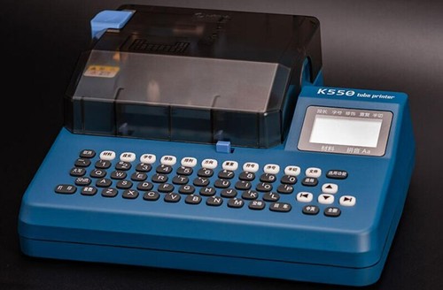 K550 Wire Label Number Tube Printer Heat Shrink Tube Label Marking Machine - Picture 11 of 12