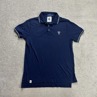 POLO RALPH LAUREN Polohemd Poloshirt G-M Wimbeldon Tennis Shirt Logo 20709 Blau - Bild 1 von 4