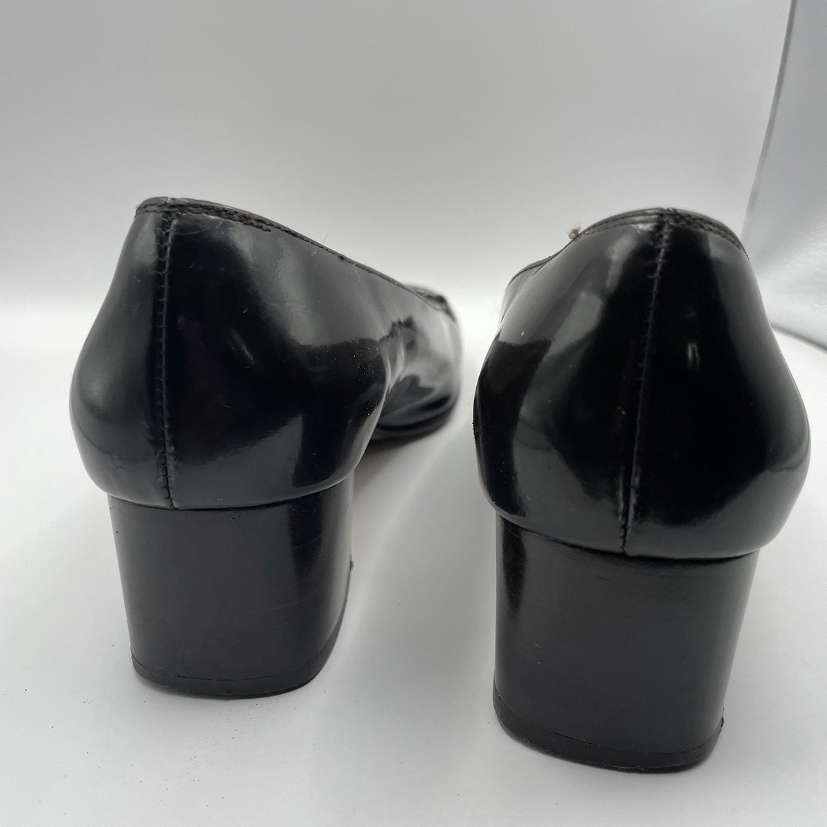 Salvatore Ferragamo SZ 6D Wide Leather Slip On Shoes Dark Salvatore Ferragamo SZ 6D Wide Leather Slip On Shoes Dark