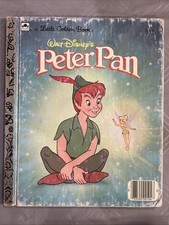 Vintage A Little Golden Book Disney’s Peter Pan 1989 104-60 #78