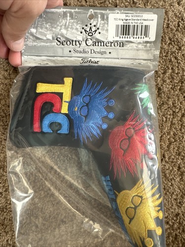 🔥 Cubierta de cabeza de coleccionista Scotty Cameron - TCC 2024 - Dancing King Agave Man ¡Nueva! - Imagen 6 de 8