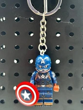 #0113-KC - Captain America Keychain