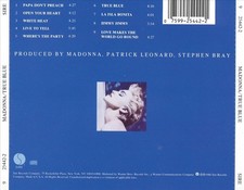 MADONNA TRUE BLUE NEW CD