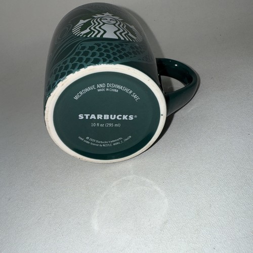 Taza de café verde Starbucks 2020 taza té impresión verde 10 fl oz - Imagen 5 de 5