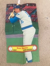 2021 Topps Heritage High Number 1972 Poster Boxloader Ron Santo Cubs