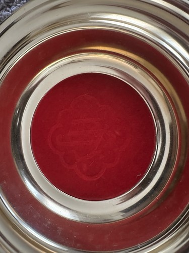 (Lot Of 4) Artistic Churchware Offering Collection Plate Red Velvet RW212B - Picture 3 of 5