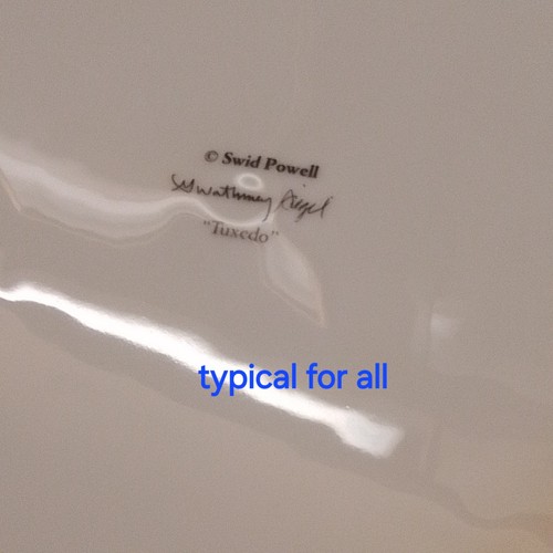 PLACAS DE SERVICIO SWID POWELL ESMOQUIN NEGRO, 12" GWATHMEY SIEGEL, 1-4 DISPONIBLES. - Imagen 11 de 22