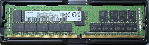 M393AAG40M32-CAE Samsung 128GB 2S2RX4 DDR4 PC4-3200AA RDIMM Server RAM Memory - Picture 2 of 3