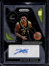 2023-24 Panini Prizm Keyonte George Rookie RC Auto #RSI-GEO Jazz