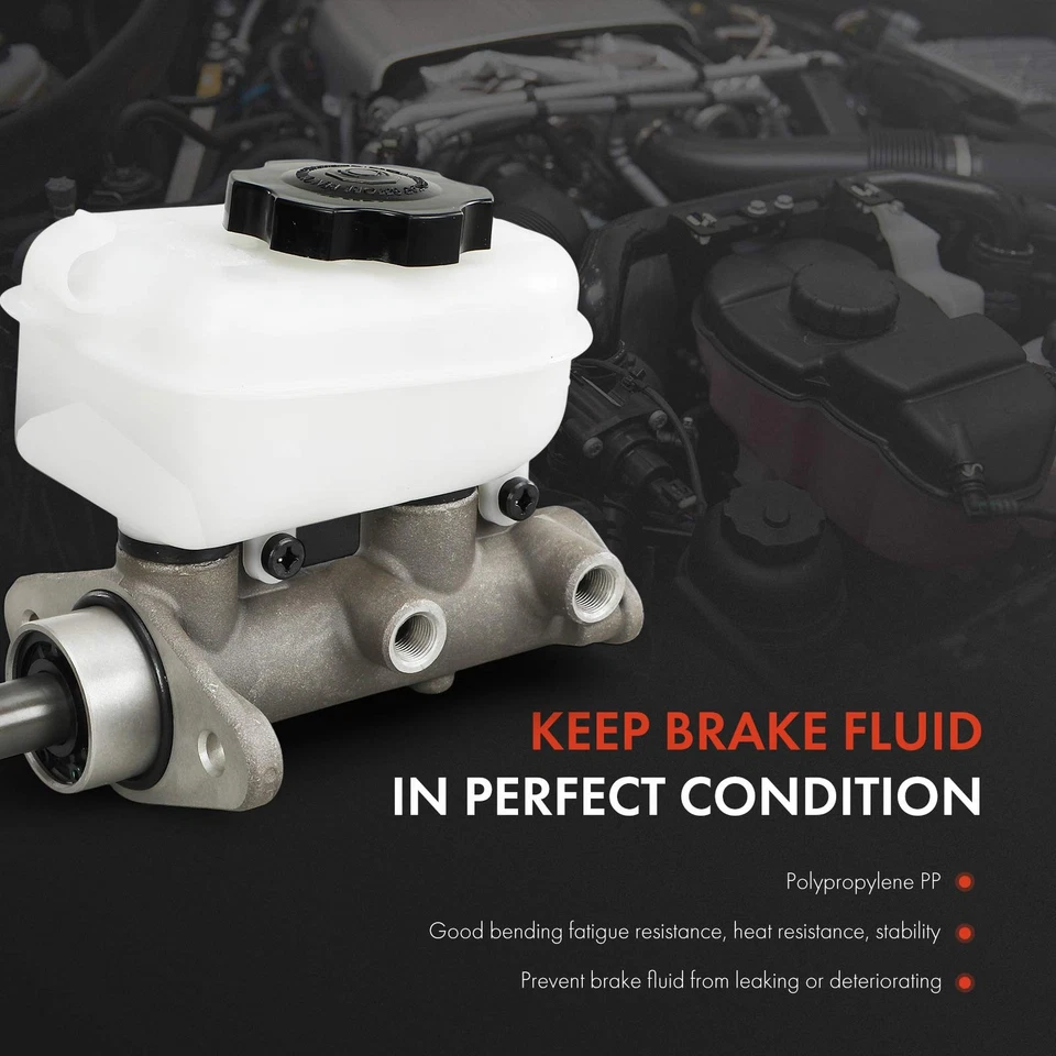 Aluminum Brake Master Cylinder for Pontiac G8 2008-2009 with Reservoir & Sensor - Image 3 of 4