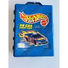 48 Vintage Mixed 1:64 Die Cast Hot Wheels Cars Carrying Case Collectors Lot Rare