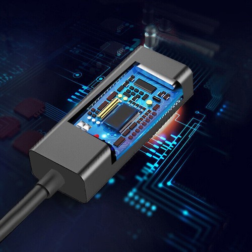 USB C To Ethernet Adapter Suitable For Macbook Pro Samsung Galaxy S9/S8/Note 9 - Photo 3/14