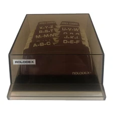 Vintage Rolodex S-310C Petite Covered File Address Telephone Divider Cards New