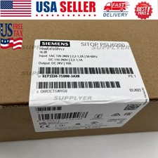 New Siemens 6EP3334-7SB00-3AX0 SITOP PSU6200 Power Supply 6EP3 334-7SB00-3AX0