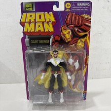 Hasbro Marvel Legends Iron Man Retro Card Count Nefaria 6  Figure New Sealed