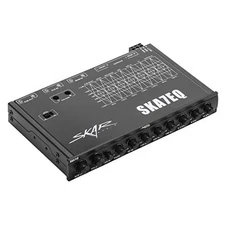  SKA7EQ 7 Band 1/2 DIN Pre-Amp Car Audio Graphic Equalizer with Aux Input and 