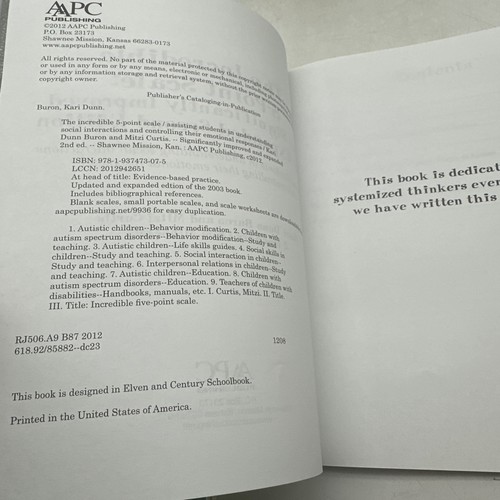 The Incredible 5-Point Scale: Assisting Students in Understanding Social... - Picture 8 of 10