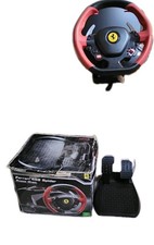 Thrustmaster Ferrari 458 Spider Steering Wheel with Foot Pedals - Red/Black