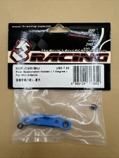 3Racing Rear Suspension Holder Mini Inferno 1Degree MIF-026/BU Blue
