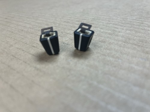 Black Heater and AC Control Fan Lever Knobs 1987-1991 F150 F250 F350 Bronco 2 ct - Picture 9 of 12