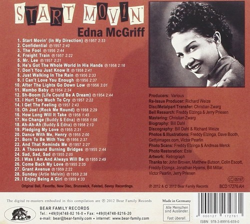 Edna Mcgriff Start Movin' in My Direction (CD) - Bild 2 von 2