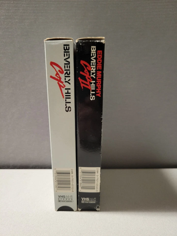 Beverly Hills Cop 1 & 2 VHS Tape Lot w/ Eddie Murphy - Image 2 of 4