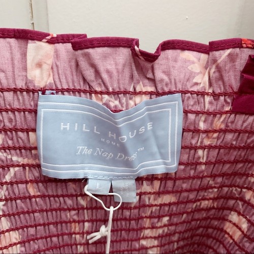 Hill House Home The Ellie Nap Dress in Burgundy Botanical - Picture 9 of 9