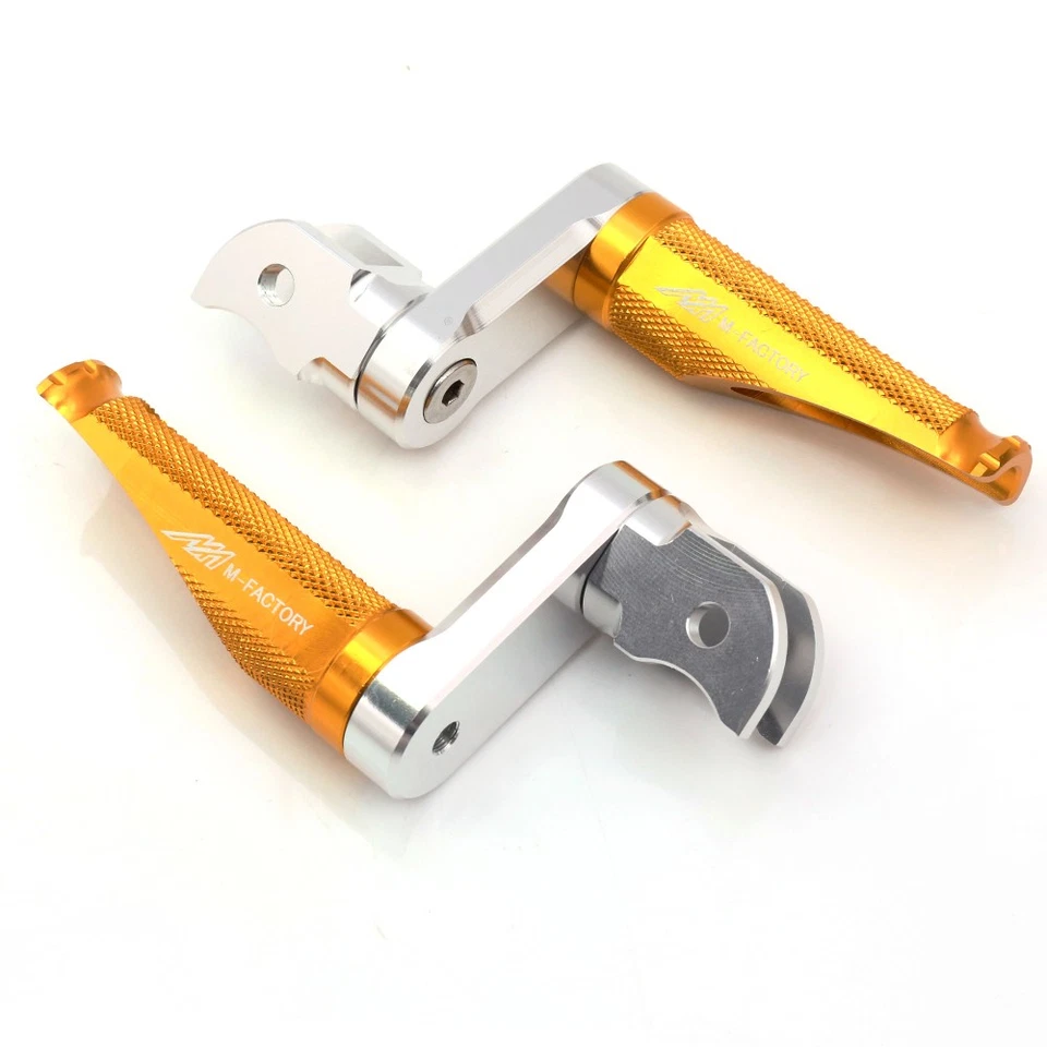 Pinzas delanteras plateadas ajustables MFP 40 mm para Ducati 749 999 R/S 03 04 05 06 Foto 3 de 4