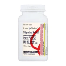 Migraine Relief 50 Caps  by Foster And Thrive