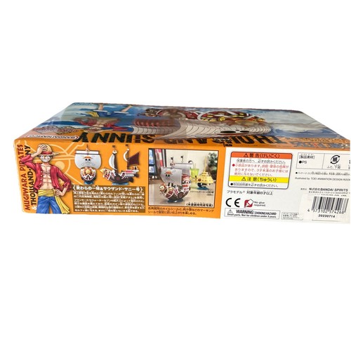 Bandai One Piece Grand Ship Collection #01 Thousand Sunny Model Kit nuovo con scatola D31 - Foto 2 di 5