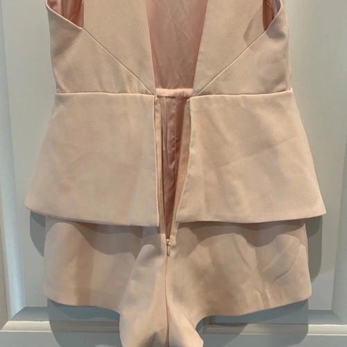 Finders Keepers Strangers In Paradise Playsuit, Blush Pink 16637 - Picture 6 of 14