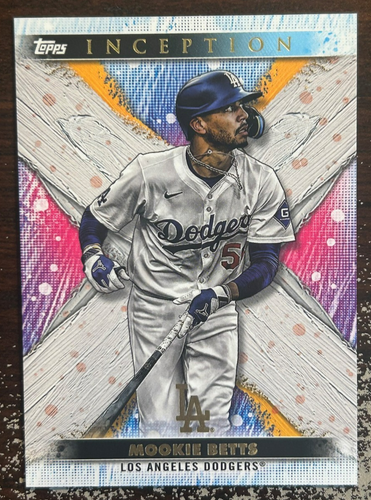2024 Topps Inception X SP Mookie Betts Dodgers 105