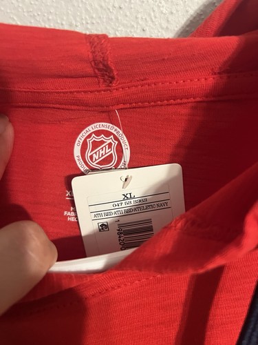 Sudadera ligera con capucha para adultos de la NHL Washington Capitals. XL NUEVO CON ETIQUETAS - Imagen 3 de 5