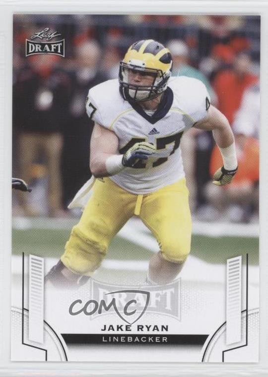 2015 Leaf Draft Jake Ryan #70 Rookie RC g2l