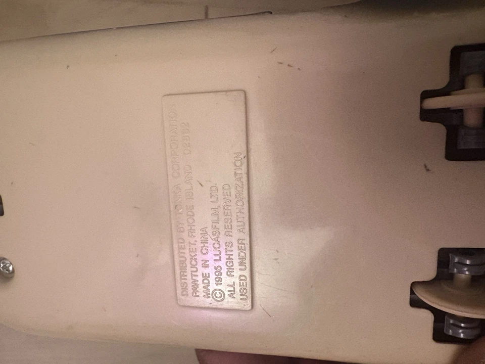 Juguetes Tonka Speeder de colección 1995 Star Wars Lucasfilm Power of the Force Land Foto 4 de 4