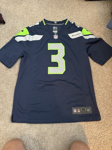 Nike Seattle Seahawks Russell Wilson NFL Football Herren Medium Trikot