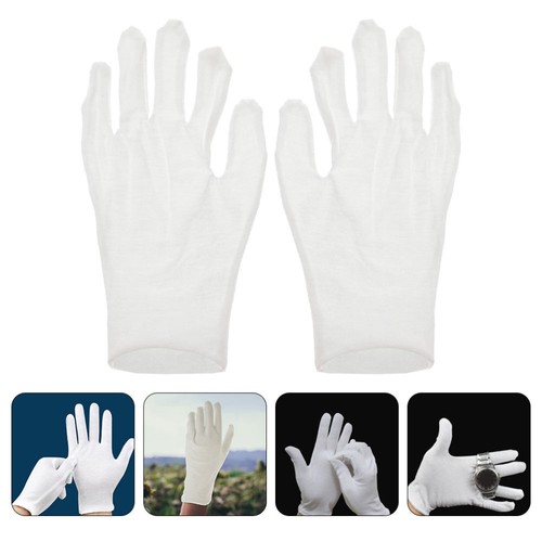12 Pairs Moisturizing Overnight Gloves Working Cotton Gloves for Dry Hands = - Picture 11 of 11